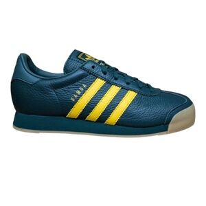Adidas Samoa Kid's Shoes - Blue and Yellow